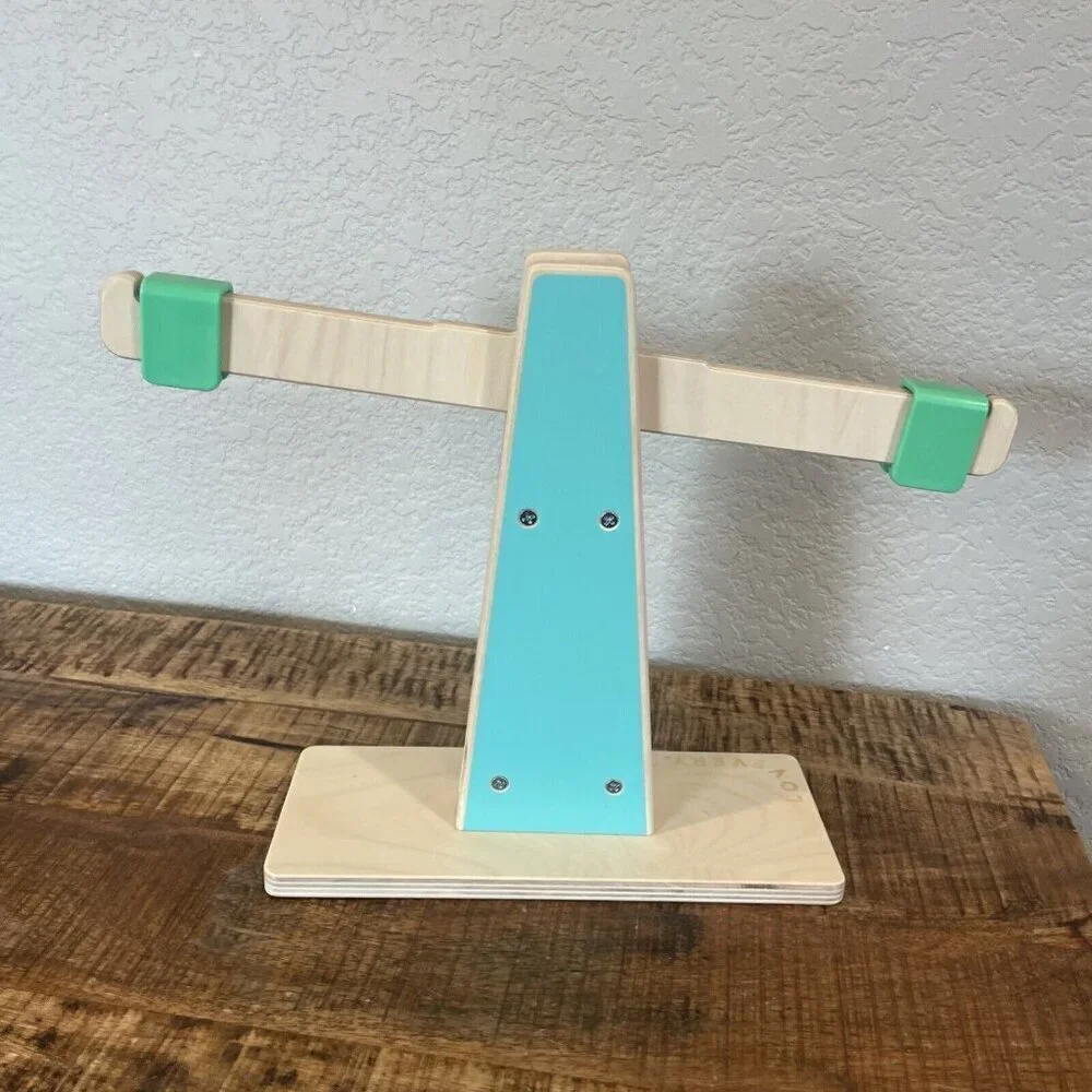 Lovevery Every Which Weigh Scale NO Pails Wooden Toy Balance